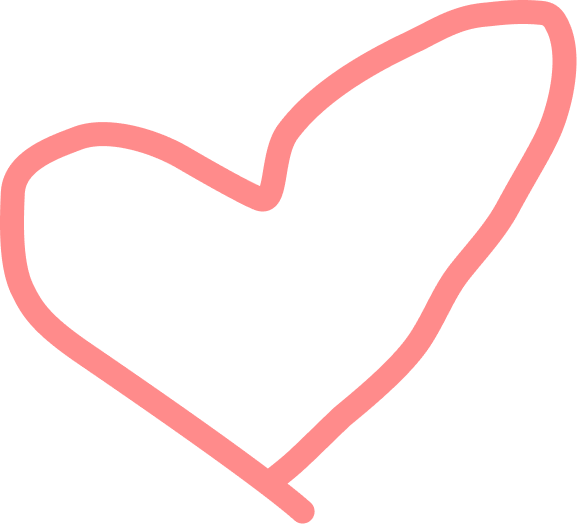 Dessin enfantin d'un coeur