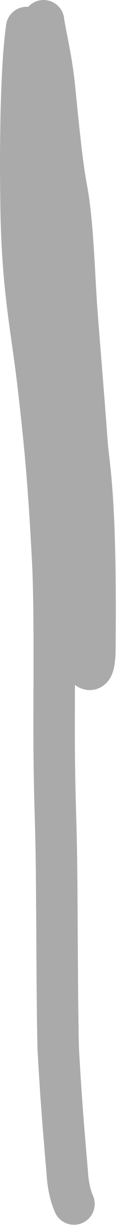 Dessin enfantin d'un couteau
